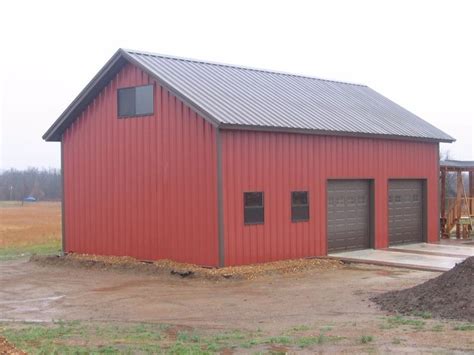 Large or small metal building kits are available. Steel Building Kit 24'x36'x12' Do-It-Yourself Garage # ...