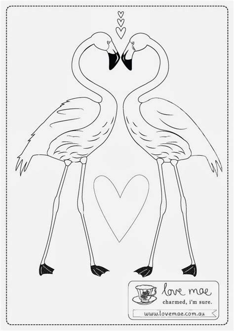 love mae blog love coloring pages coloring pages flamingo coloring page