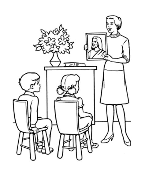church coloring page coloring home