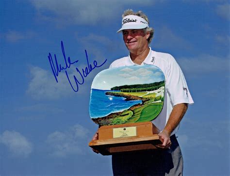 Autographed Mark Wiebe Pga Photo Main Line Autographs