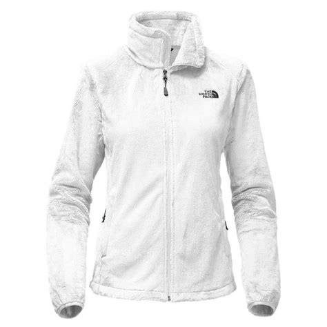 The North Face Womens Osito 2 Full Zip Fleece Jacket In Tnf White