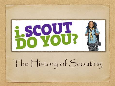 Ppt The History Of Scouting Powerpoint Presentation Free Download