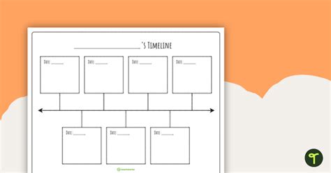 Biography Timeline Template Teach Starter