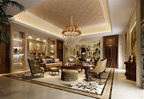 I love living rooms.i like them big, with lots of seating of all types with accompanying ottomans, big fireplaces, tall ceilings and spectacular lighting. Luxury Designs For Living Room - HomesFeed