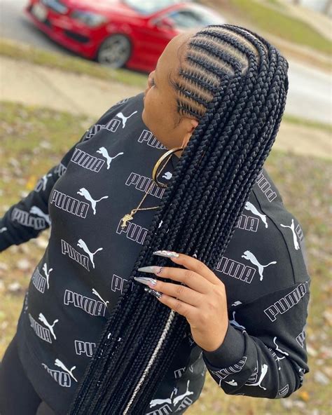 20 Cornrows With Singles In The Back Fashionblog