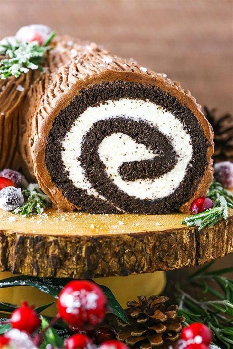 You Wont Believe How Easy It Is To Make This Chocolate Yule Log Cake