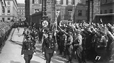 Ernst Pöhner Feier der NSDAP anlässlich der Rückkehr der Blutfahne vom ...
