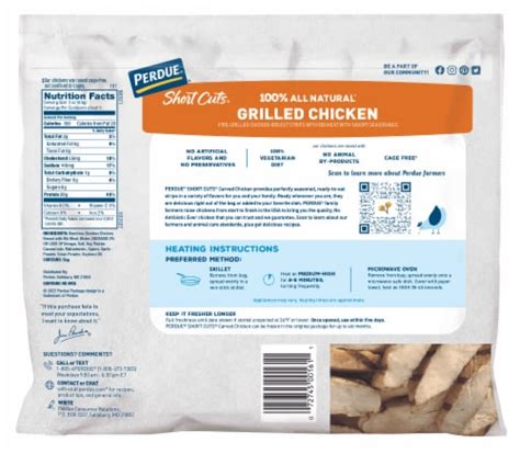 Perdue® Short Cuts® Grilled Carved Chicken Breast Strips 16 Oz Frys Food Stores