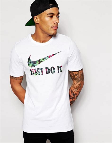 Just bring it t shirt brahma bull workout gym exercise bodybuilding men tee top. Nike T-Shirt With 'Just Do It' Floral Swoosh | ASOS