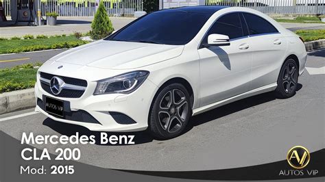 Mercedes Benz Cla 200 Modelo 2015 Autos Vip Youtube