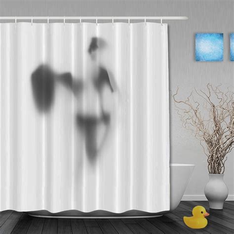 Buy Halloween Bathroom Shower Curtains Funny Man
