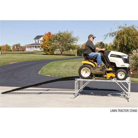Black Widow Lawn Tractor Stand Lawn Tractor Service Stand Lawn