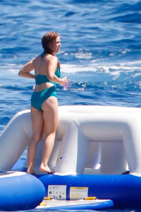 Isla Fisher Shows Off Incredible Post Baby Body In Swimsuit See The