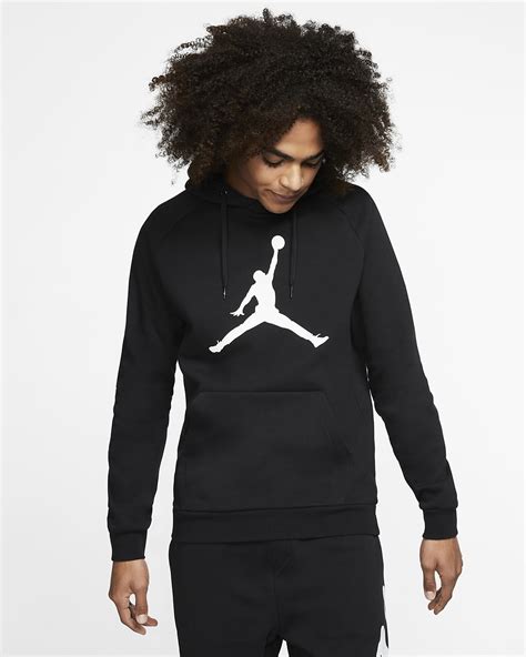 Jordan Jumpman Logo Mens Fleece Pullover Hoodie Nike Id