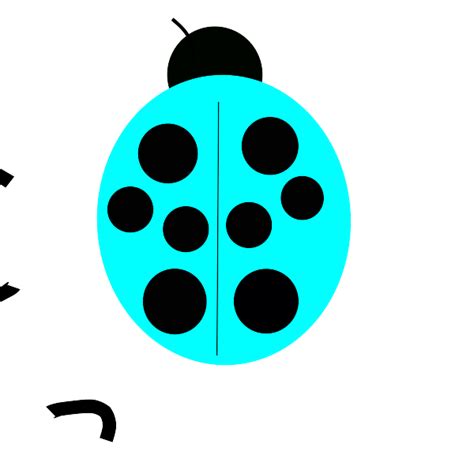 Light Blue Ladybug Clip Art At Vector Clip Art Online