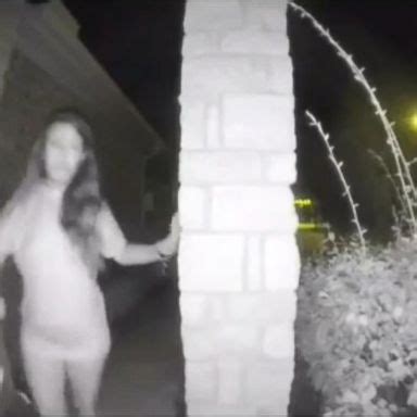 Police Identify Mystery Woman Caught On Camera Ringing Doorbell Gma