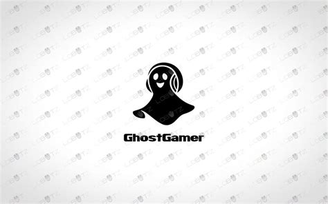 Premade Gamer Ghost Logo For Sale Ghost Gamer Logo Lobotz Ltd