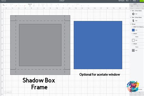 Cut Out Free Shadow Box Svg File