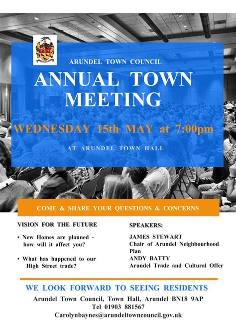 Annual Town Meeting Arundel Town Council