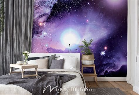 Fantasy Space Nebula Wallpaper Mural By Magic Murals