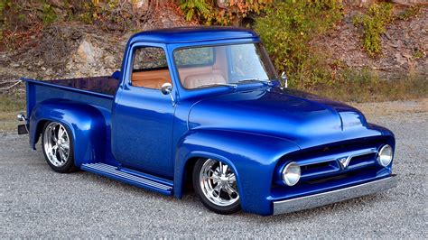 Custom 1953 Ford F 100 Truck With A Coyote Bite