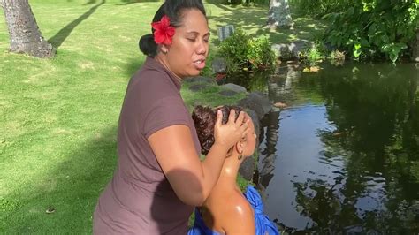 Deep Nature Spa Tahiti Massage Relaxant Tête Et Cuir Chevelu Youtube