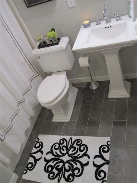 38 Gray Bathroom Floor Tile Ideas And Pictures 2022