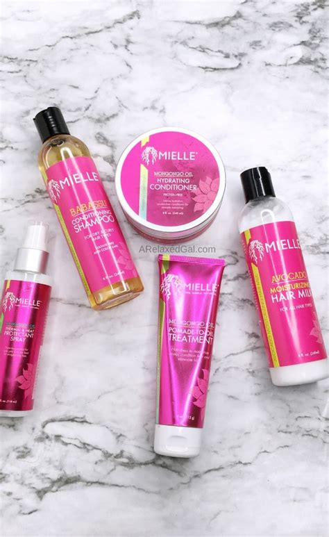 A Relaxed Hair Wash Day With 5 Mielle Organics Products A Relaxed Gal