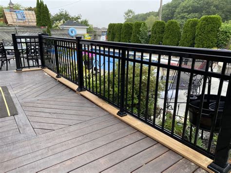 Deck Railing Ideas Terrace Aluminum Railings