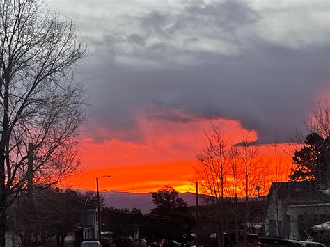 Sunday Sunrise From Woodland Road Los Alamos Reporter