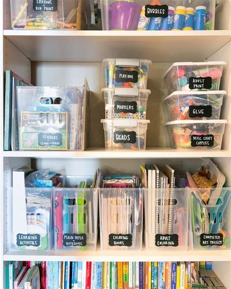 20 Creative Ideas To Organize Your Craft Room Craft