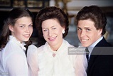 "Her Royal Highness Princess Margaret, Countess of Snowdon, with her ...