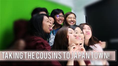 Vlog Taking The Cousins To Japan Town Youtube