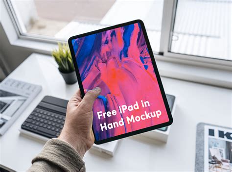 Free Ipad Pro 2018 In Hand Mockup Free Mockup World