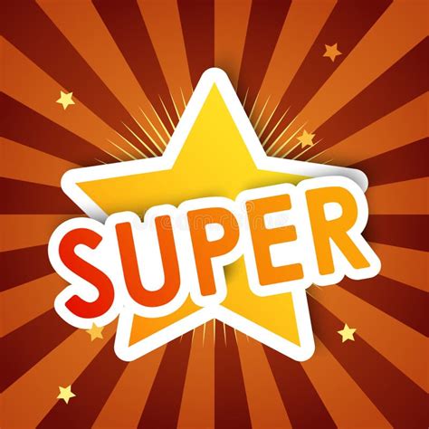 Super Star 3d Mascot Figure Stock Illustration Illustration Of