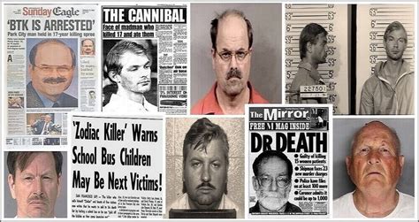 Serial Killer Nicknames The Celebrity Status Of The Multiple Murderer Crime Traveller