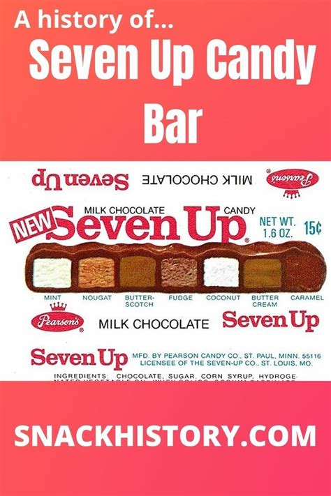 Seven Up Candy Bar History Marketing Pictures Snack History