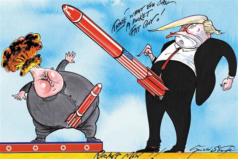 A 'super group' of 5 digital caricature artists, based in kuala lumpur. Scarfe's Week: From Storm Boris to a nuclear show of ...