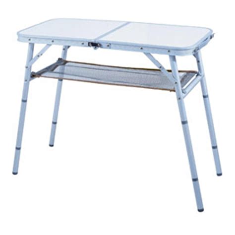Check spelling or type a new query. Stylish Camping Aluminum Folding Table with Mesh Shelf ...