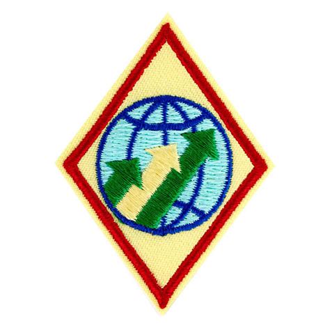 Girl Scouts Of The Usa Cadette Global Action Award Year 3 Badge Girl