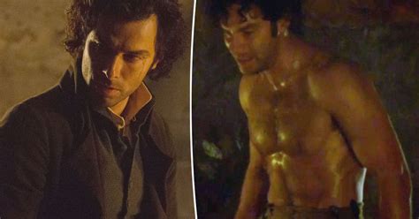 it s not what i d want to watch aidan turner s raunchy sex scenes leaves poldark co stars
