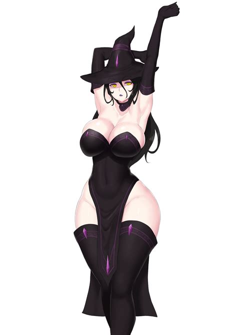 Rule 34 Armpits Arms Up Belly Button Visible Through Clothing Big Breasts Black Clothes Black