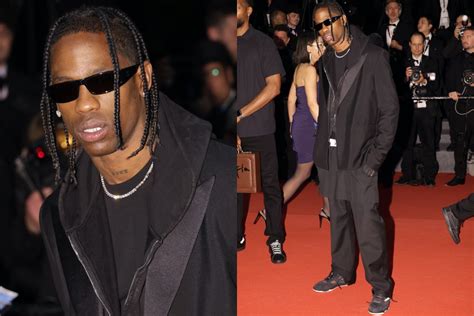 Spotted Travis Scott Attends “the Idol” Red Carpet At Cannes Film
