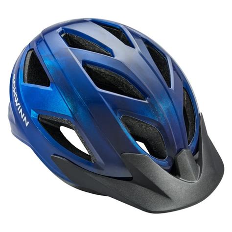 Schwinn Waypoint Adult Bike Helmet Ages 14 Blue