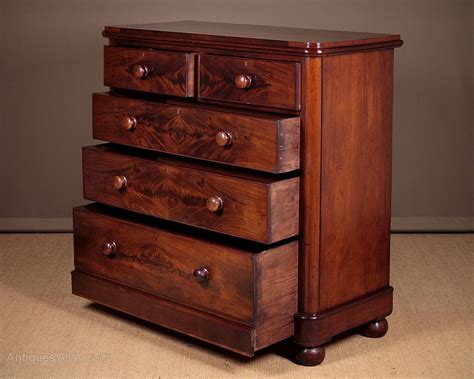 Large Mahogany Chest Of Drawers C1860 Antiques Atlas