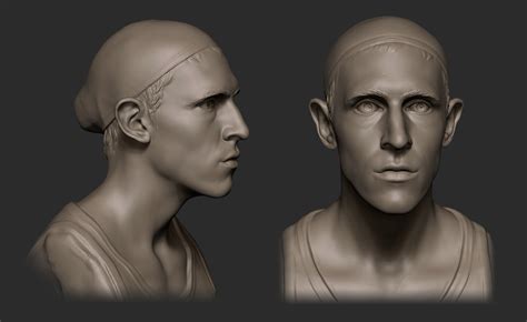 Sculpting A Realistic Male Face In Zbrush Ubicaciondepersonascdmxgobmx