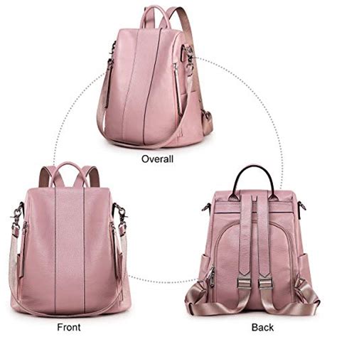 S Zone Soft Leather Backpack For Women Anti Theft Rucksack Best Review One