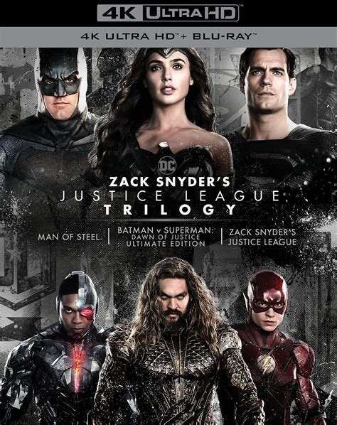 Zack Snyders ‘justice League Trilogy Getting 4k Bluray Release Indie Mac User
