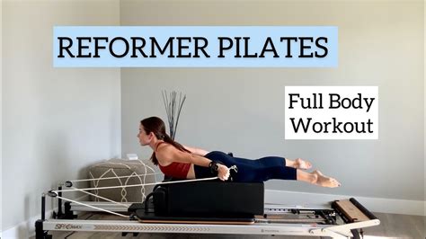 Pilates Reformer Workout Full Body Min Intermediate Level Youtube