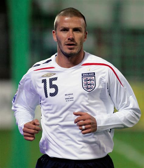 Ankläger Gucken Spottdrossel David Beckham England Soccer Jersey Fass